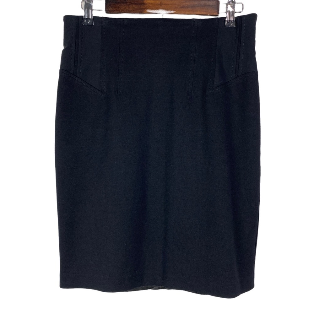Inc‎ Black Straight Pencil Skirt Women's 8 Back Zipper Lined